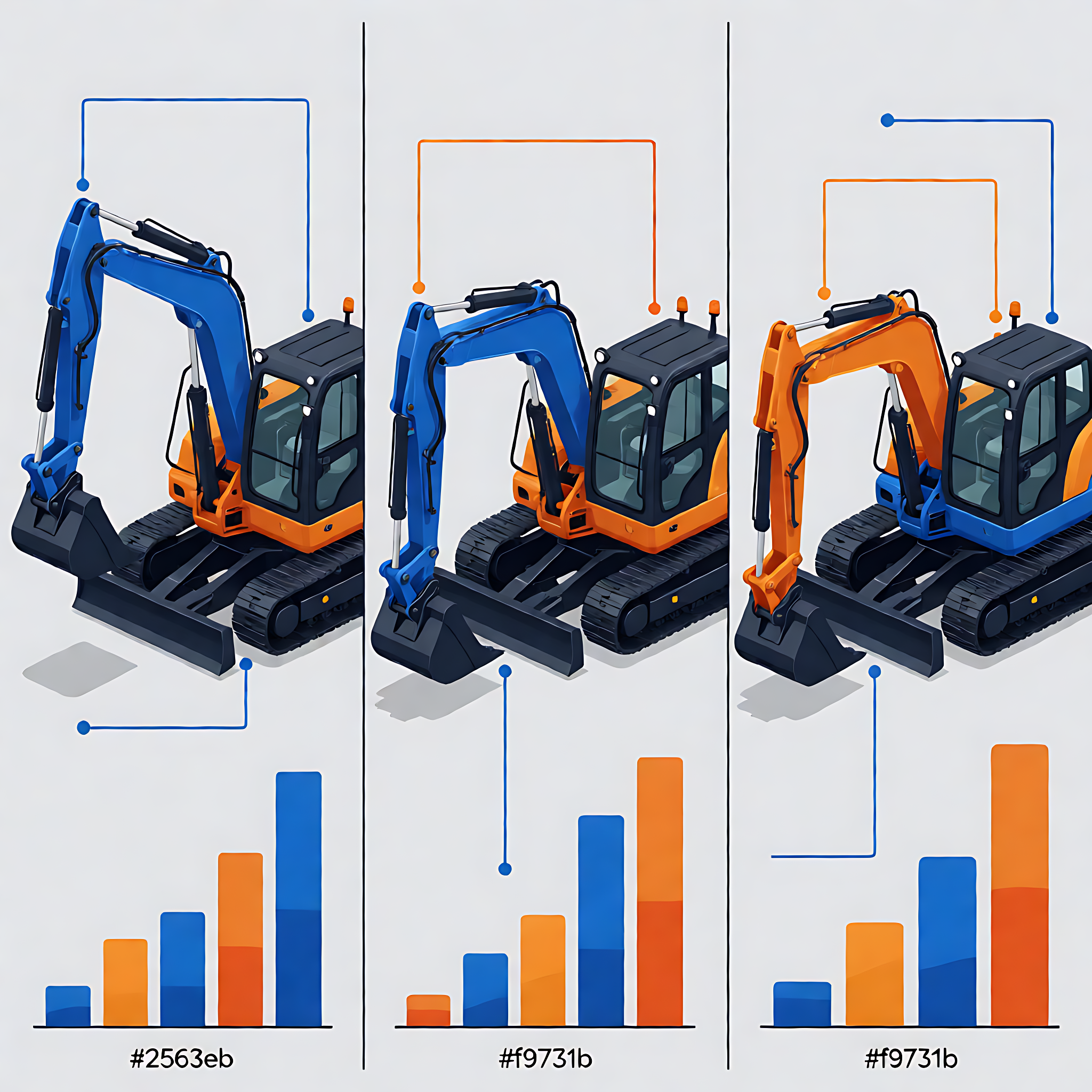 Spec comparison of global new mini excavators: key metrics for the Cat 301 CR, Volvo ECR90 and John Deere 40 P-Tier