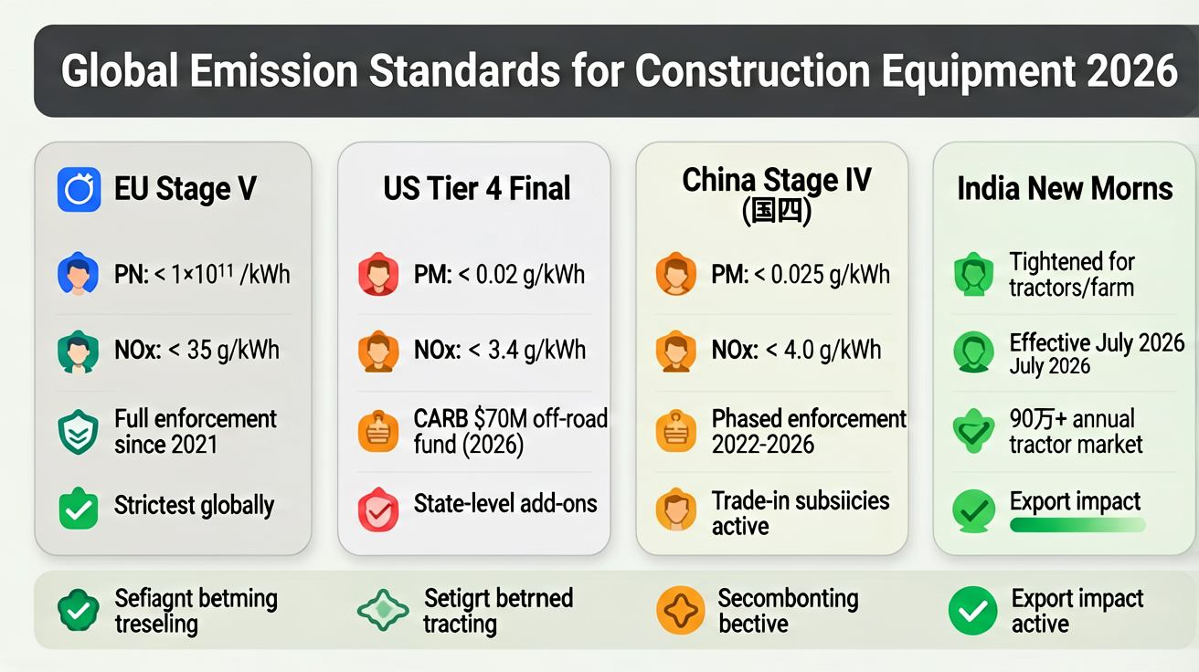 Global Emission Standards Comparison