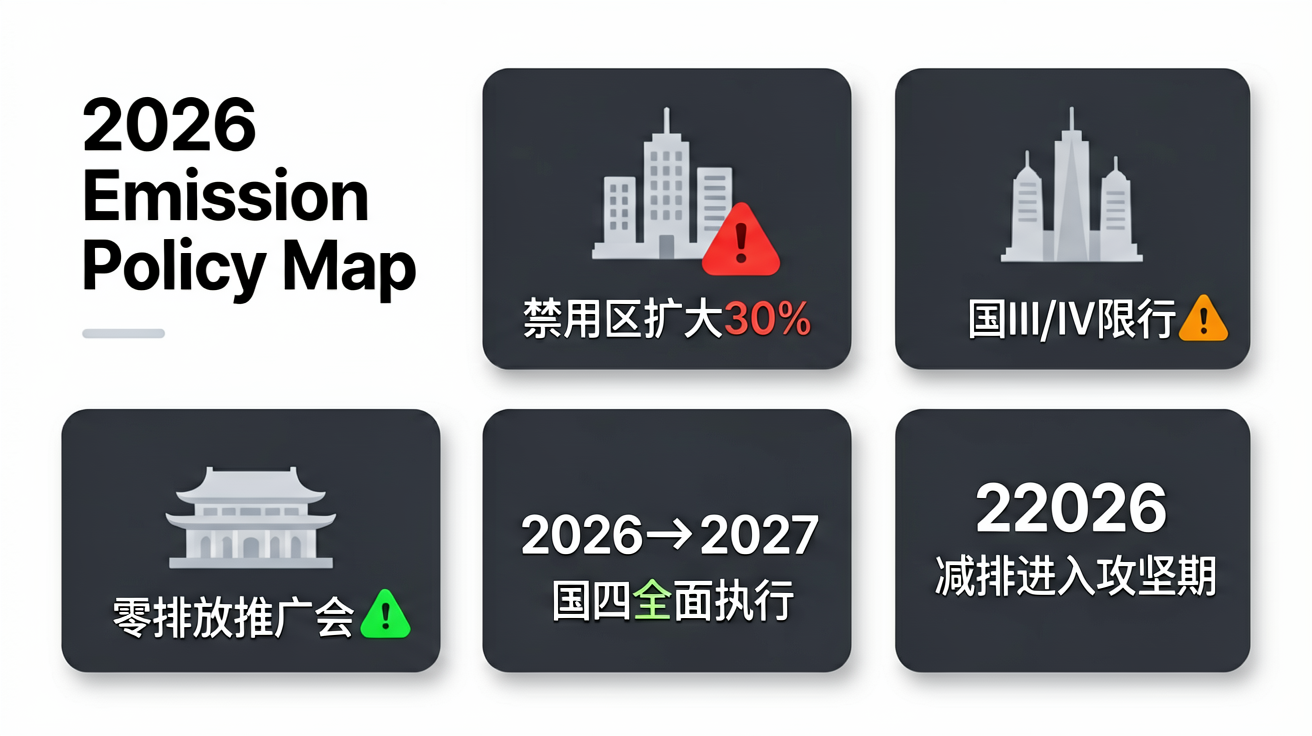 2026年排放政策全景图