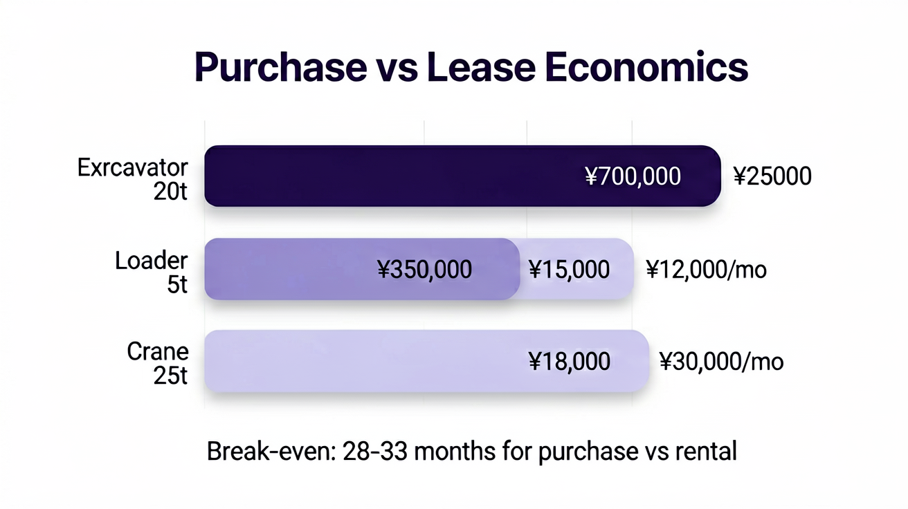 Acquisition vs. Rental Cost Comparison
