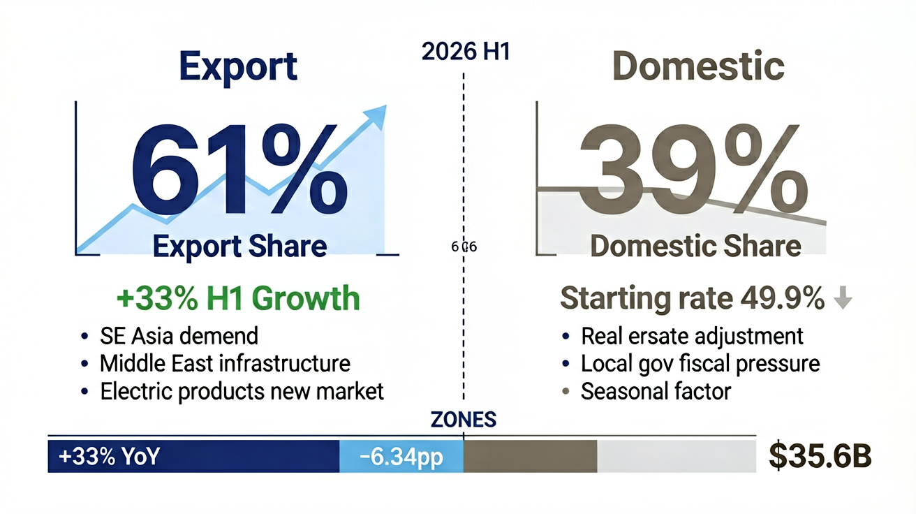 Export Market vs. Domestic Market Structure Comparison
