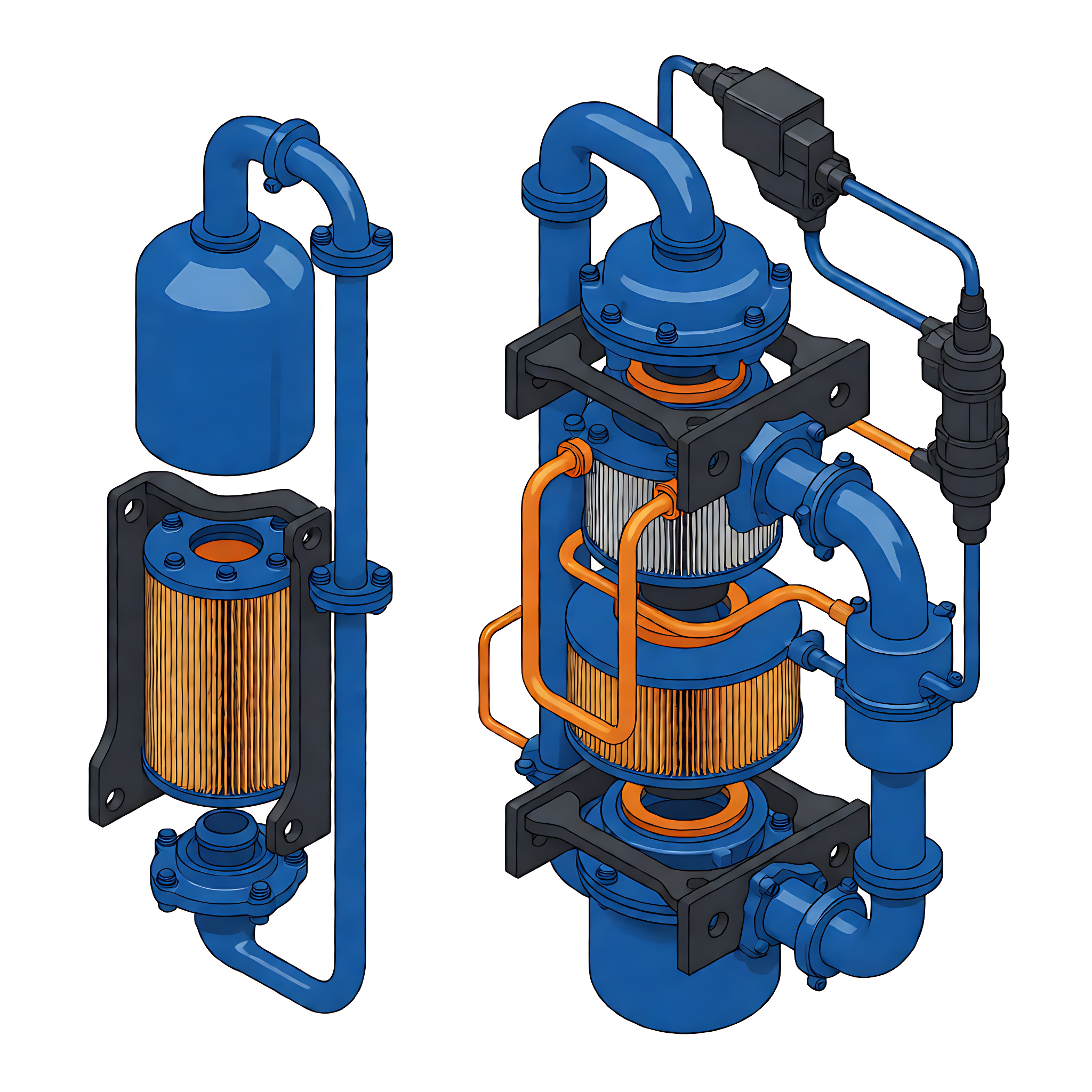 Comparison of China Stage III and Stage IV aftertreatment systems