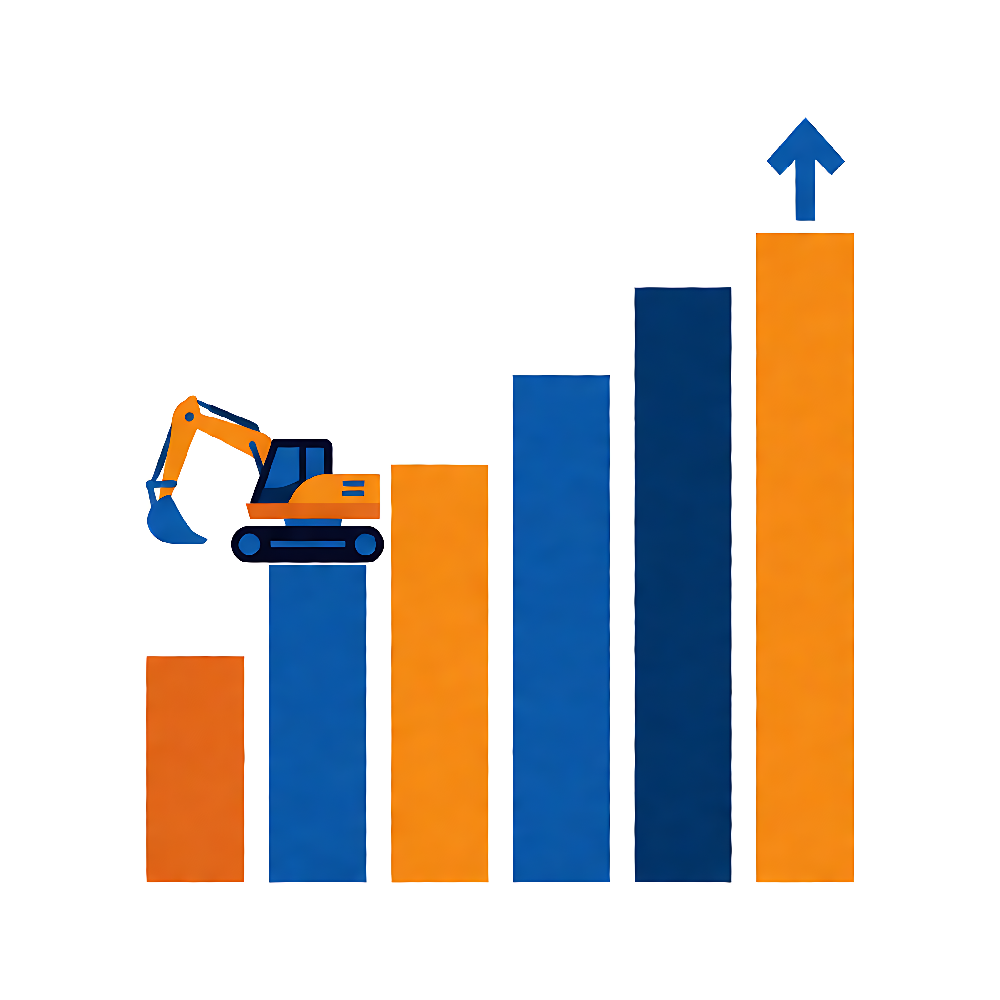 Penetration rate comparison between electric excavators and electric loaders in China